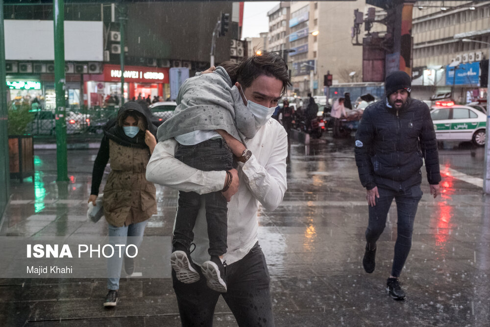 هشدار هواشناسی نسبت به وقوع رگبار و رعد و برق در ۱۳ استان