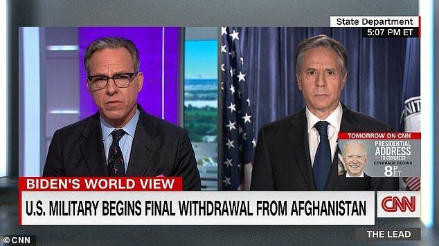 بلینکن: آمریکا از افغانستان دست بر نمی‌دارد