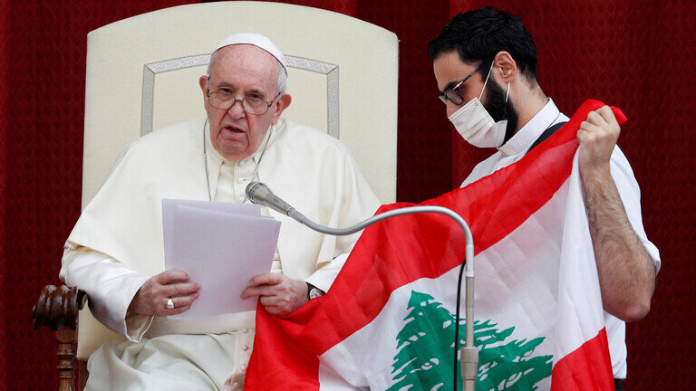 پاپ فرانسیس زمان دیدارش با مسیحیان لبنان را اعلام کرد