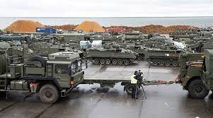 اعزام ۹۰۰ سرباز و ماشین جنگی پیاده‌نظام انگلیس برای رزمایش در استونی