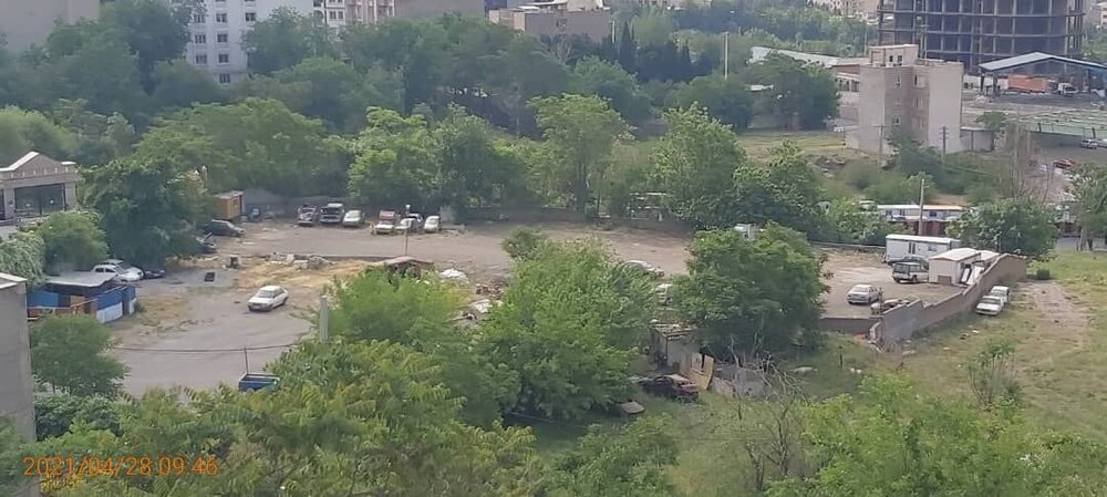 پارکینگ غیرمجاز در شمال تهران تخلیه شد