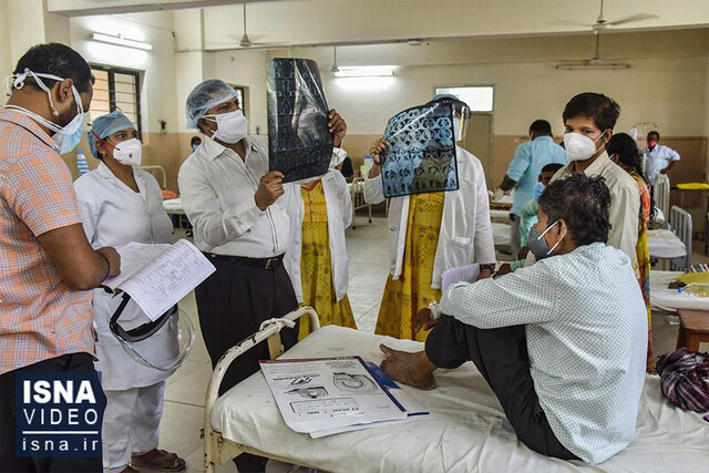 ویدئو / «قارچ سیاه»، عفونت رایج بعد از کرونا در هند
