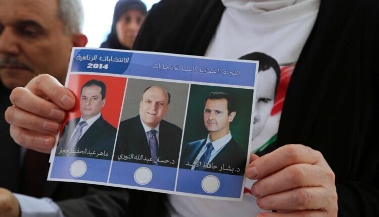 برگزاری انتخابات ریاست جمهوری در سوریه