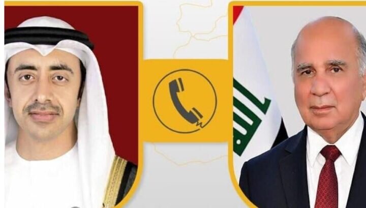 دعوت وزیر خارجه امارات از همتای عراقی خود برای سفر به ابوظبی