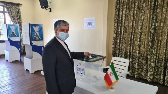 گزارش سفیر ایران از برگزاری انتخابات ریاست جمهوری ۱۴۰۰ در آفریقای جنوبی
