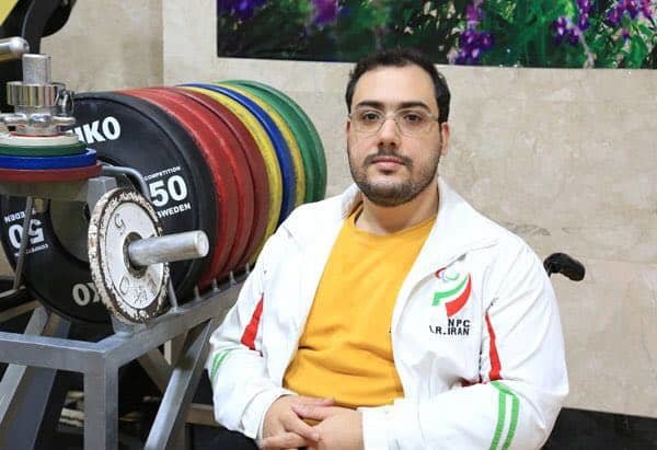 کسب مدال نقره توسط نماینده ایران در رقابت‌های پاراوزنه برداری قهرمانی جهان