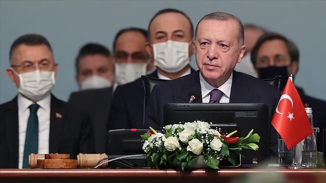 اردوغان گزارش عملکرد دولت ترکیه در سال ۲۰۲۱ را منتشر شد