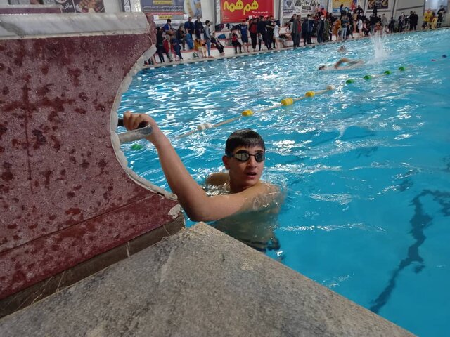 برگزاری اولین دوره رقابت های شنا مازندران پس از شیوع کرونا