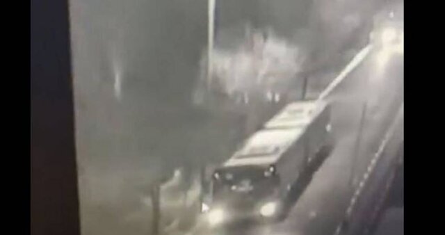 تیراندازی به سمت اتوبوس اسرائیلی در محله شیخ جراح قدس اشغالی