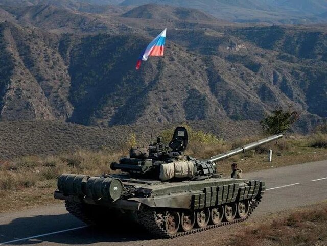 ارمنستان از روسیه خواست تا نیروهای جمهوری آذربایجان را از قره‌باغ خارج کند
