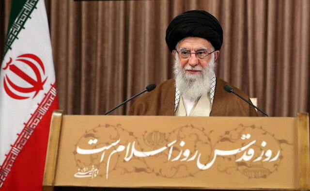 حضرت آیت‌الله خامنه‌ای: تا رژیم غاصب هست، همه روزهای سال روز قدس است