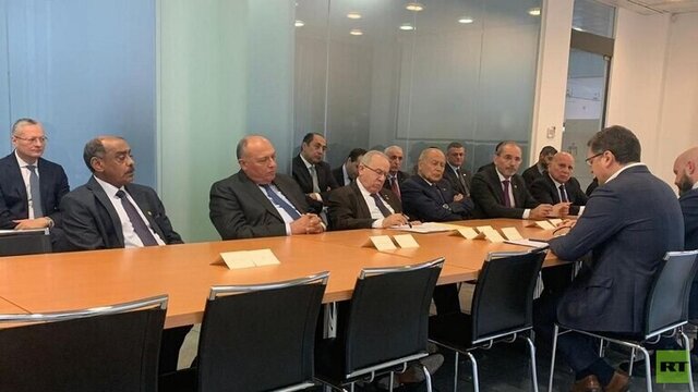 رایزنی وزرای خارجه کشورهای عربی با وزیر خارجه اوکراین