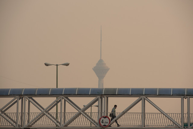تداوم وضعیت «خطرناک» هوای تهران