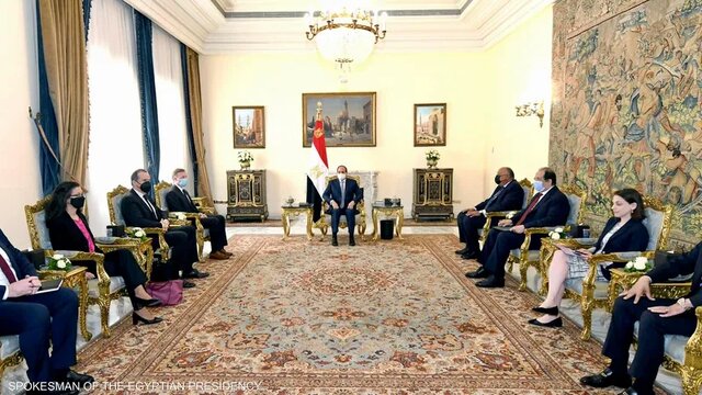 دیدار مشاور امنیت ملی آمریکا با سیسی در قاهره