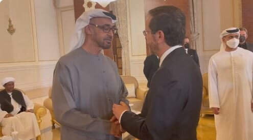 سفر رئیس رژیم صهیونیستی به امارات برای شرکت در مراسم یادبود شیخ خلیفه