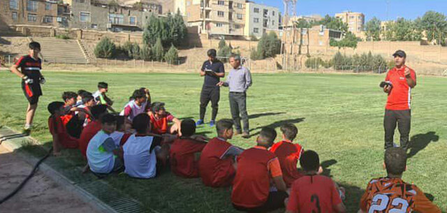 استعدادیابی نوجوانان ملایری برای حضور در تیم ملی فوتبال کشور