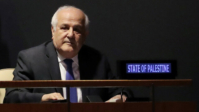 نماینده فلسطین در سازمان ملل:  عضویت کامل می‌خواهیم نه ناظر