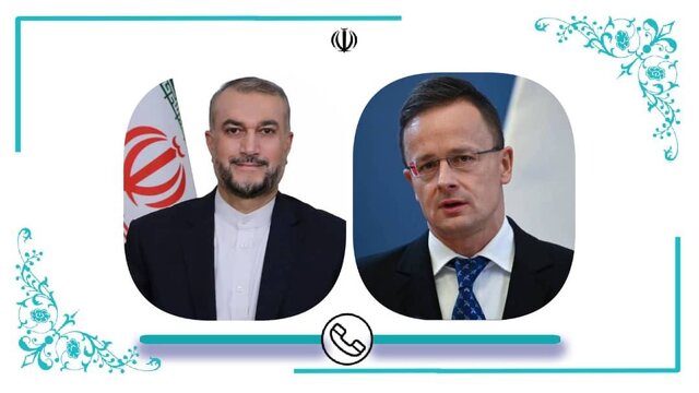 گفتگوی تلفنی وزیران امور خارجه ایران و مجارستان در مورد آخرین تحولات “بحران اوکراین”
