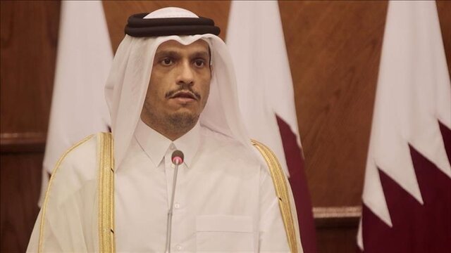 ابراز نگرانی وزیر خارجه قطر نسبت به وخامت اوضاع انسانی در فلسطین