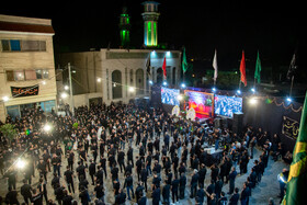 عزاداری شب تاسوعای حسینی در منطقه فیجان-اراک