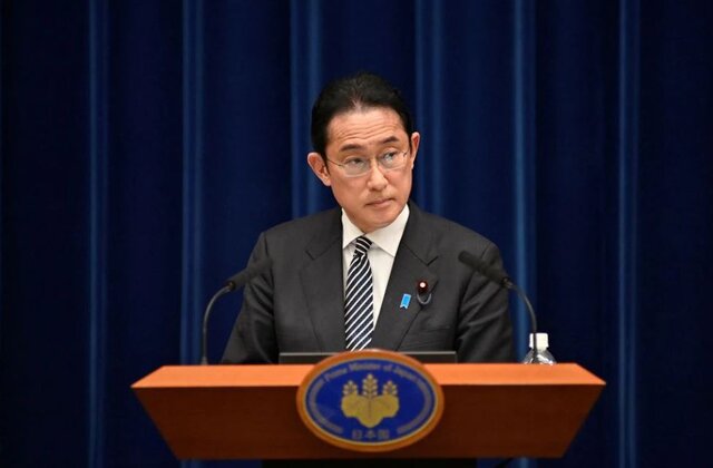 کیشیدا: ژاپن مانورهای نظامی چین را محکوم می‌کند
