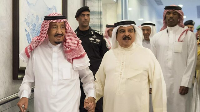 دیدار پادشاهان عربستان و بحرین در جده