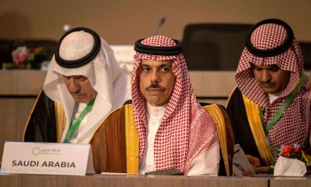 وزیر خارجه عربستان اظهارات لاپید درباره راه‌حل دو کشوری را مثبت ارزیابی کرد