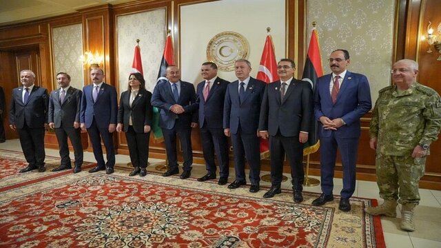 سفر هیات عالی‌رتبه ترکیه به لیبی / پارلمان لیبی توافقنامه با ترکیه را رد کرد