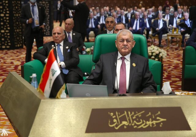 تاکید رئیس جمهور عراق بر حل مشکل آب با ایران و ترکیه