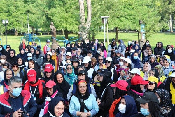 مشارکت بیش از ۴۲۲۵۵  نفر در برنامه ورزش همگانی در مهرماه