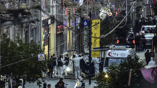 وزیر کشور ترکیه: احتمالا “تروریست‌های کُرد” عامل بمب‌گذاری استانبول باشند