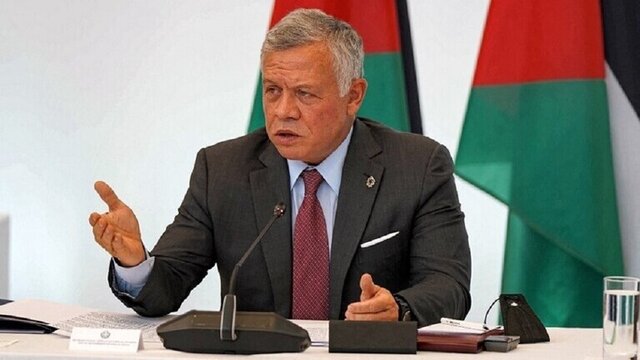 تأکید پادشاه اردن بر لزوم آغاز مجدد گفت‌وگوها میان فلسطینی‌ها و اسرائیلی‌ها