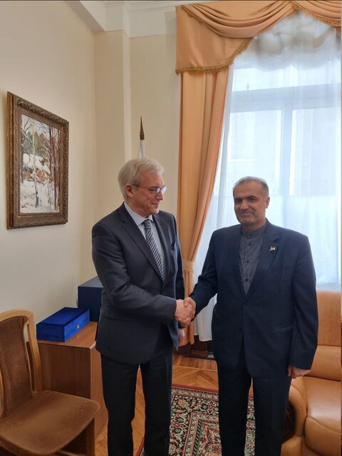 دیدار سفیر ایران در مسکو با معاون وزیر خارجه روسیه