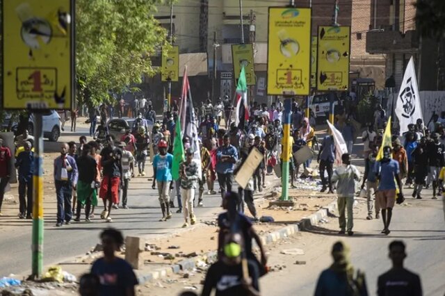 یک کشته در جریان اعتراضات ضد دولت نظامی در سودان