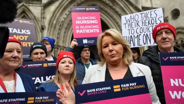 دور جدید اعتصاب پرستاران در انگلیس