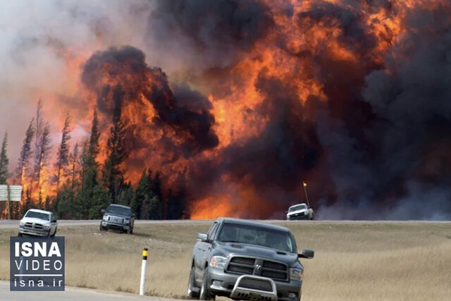 ویدیو/ اعزام ارتش کانادا برای مهار آتش‌سوزی‌های بی‌سابقه
