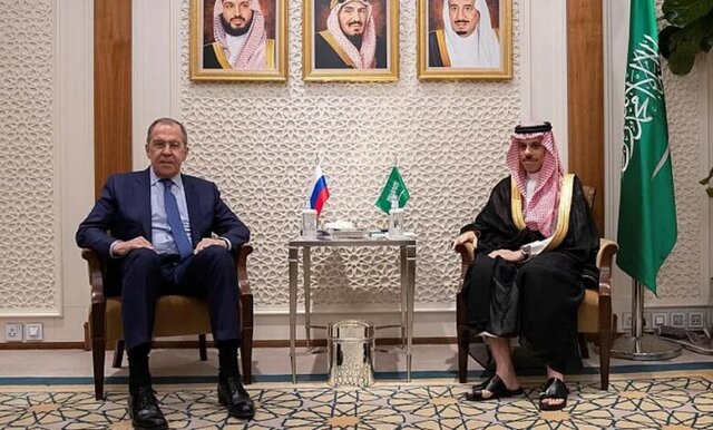 دیدار وزیران خارجه عربستان و روسیه