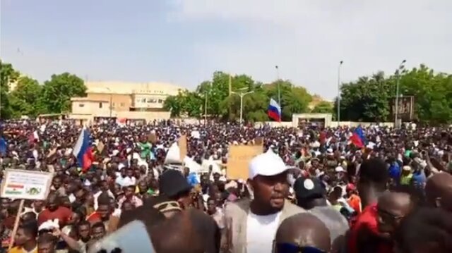 تظاهرات گسترده در نیجر علیه مداخلات خارجی
