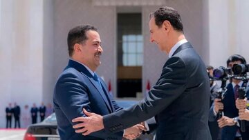 سفر نخست وزیر عراق به سوریه پس از ۱۲ سال، دیدار سودانی و اسد در دمشق