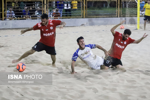 شکست نمایندگان هرمزگان در لیگ برتر فوتبال ساحلی کشور