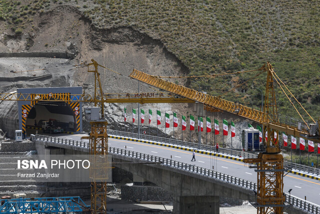 مسیر رفت فاز۲ آزادراه تهران-شمال، شنبه زیر بار ترافیک می‌رود