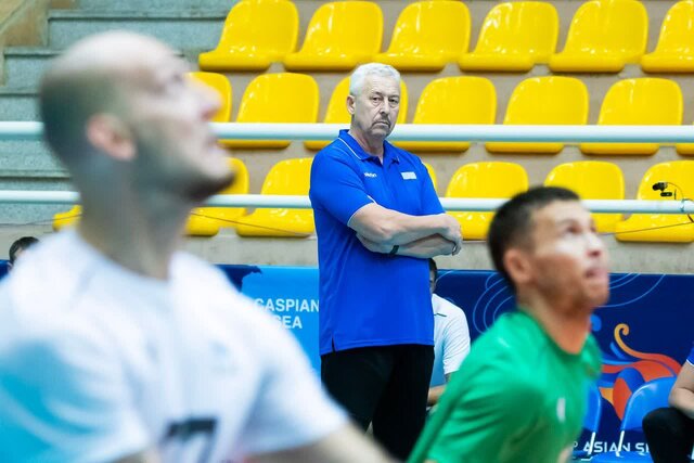 سرمربی تیم ملی قزاقستان در والیبال فهرمانی آسیا: هدفمان محقق نشد