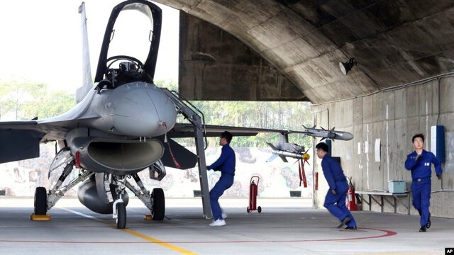 موافقت وزارت خارجه آمریکا با فروش سامانه ردیاب جنگنده‌های F-۱۶ به تایوان