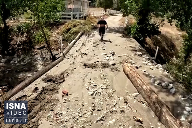 ویدیو / «هیلاری» کالیفرنیای جنوبی را گِل نشاند