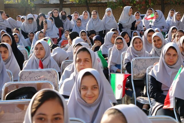 آئین بازگشایی مدارس در آذربایجان غربی برگزار شد