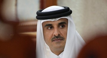 حمایت تمام قد امیر قطر از مردم فلسطین
