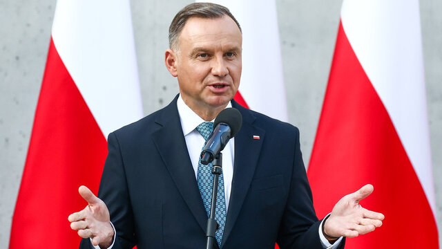 رئیس‌جمهور لهستان: درباره درگیری حماس و اسرائیل نباید اغراق کرد