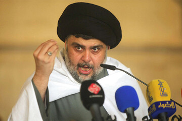 مقتدی صدر: ننگ بر برخی حکام عرب که از مسئله فلسطین حمایت نمی‌کنند/ تمام کشورهای عربی و اسلامی از غزه حمایت کنند