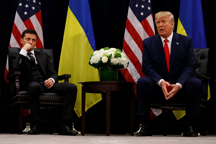 «ترامپ» دعوت «زلنسکی» برای سفر به اوکراین را رد کرد