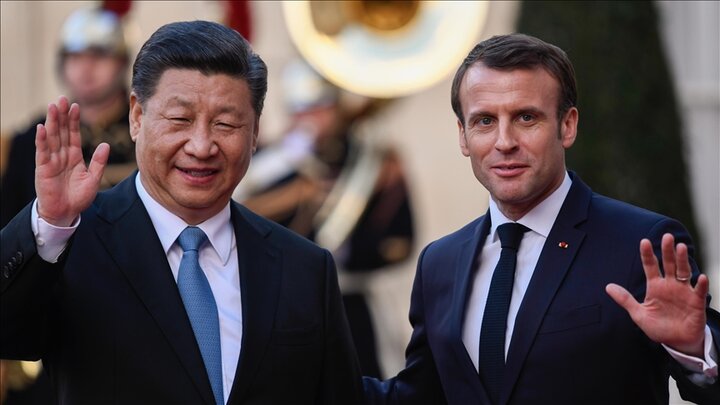 رایزنی رؤسای جمهور چین و فرانسه درباره غزه